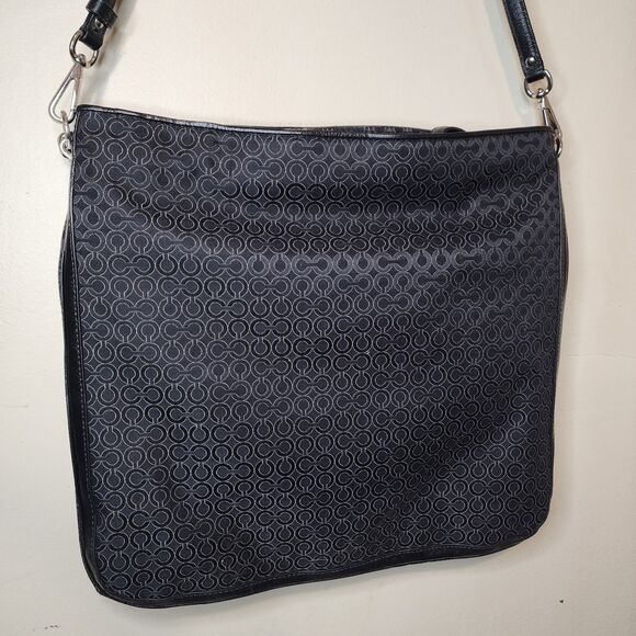 Coach Handbag Madison OP Art Pearlescent Signature Large K1373-27906 - Picture 11 of 14